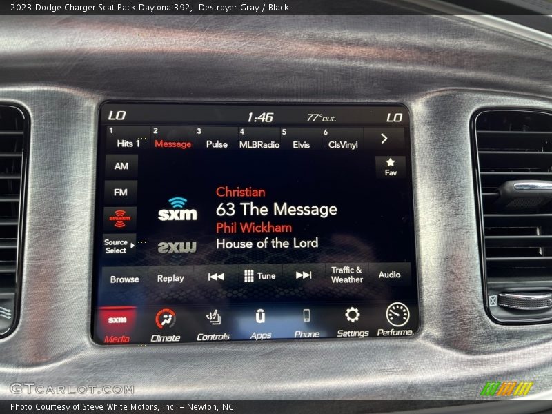 Destroyer Gray / Black 2023 Dodge Charger Scat Pack Daytona 392