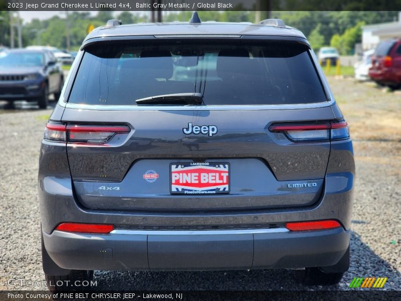Baltic Gray Metallic / Global Black 2023 Jeep Grand Cherokee L Limited 4x4