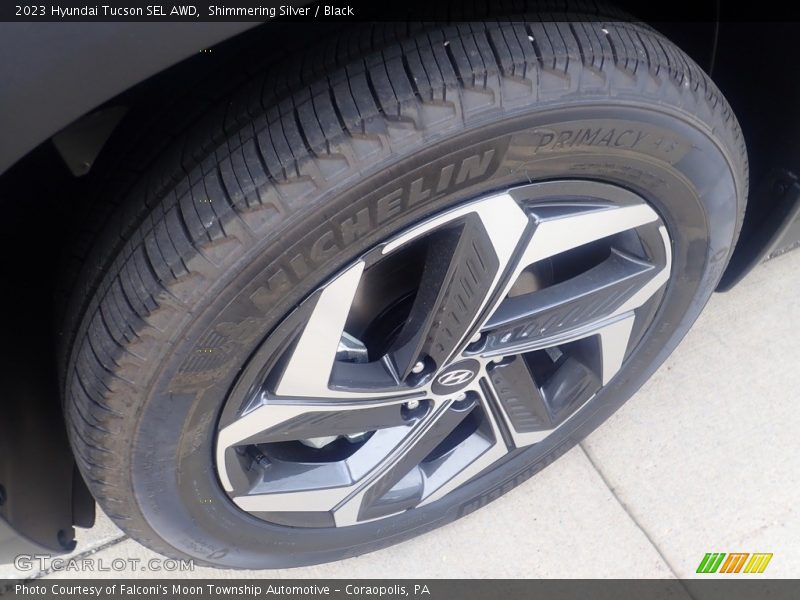 Shimmering Silver / Black 2023 Hyundai Tucson SEL AWD
