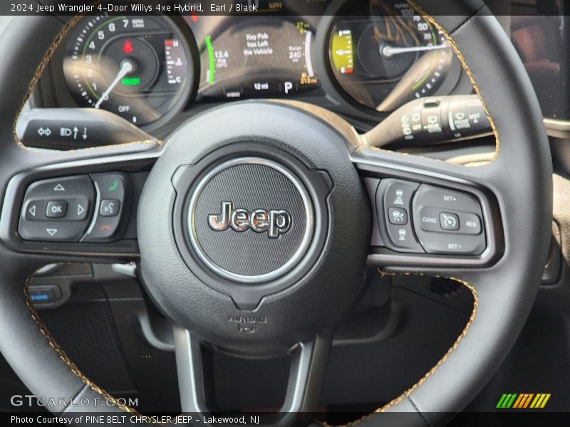 Earl / Black 2024 Jeep Wrangler 4-Door Willys 4xe Hybrid
