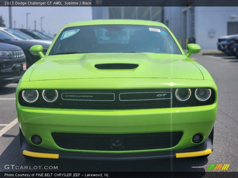Sublime / Black 2023 Dodge Challenger GT AWD