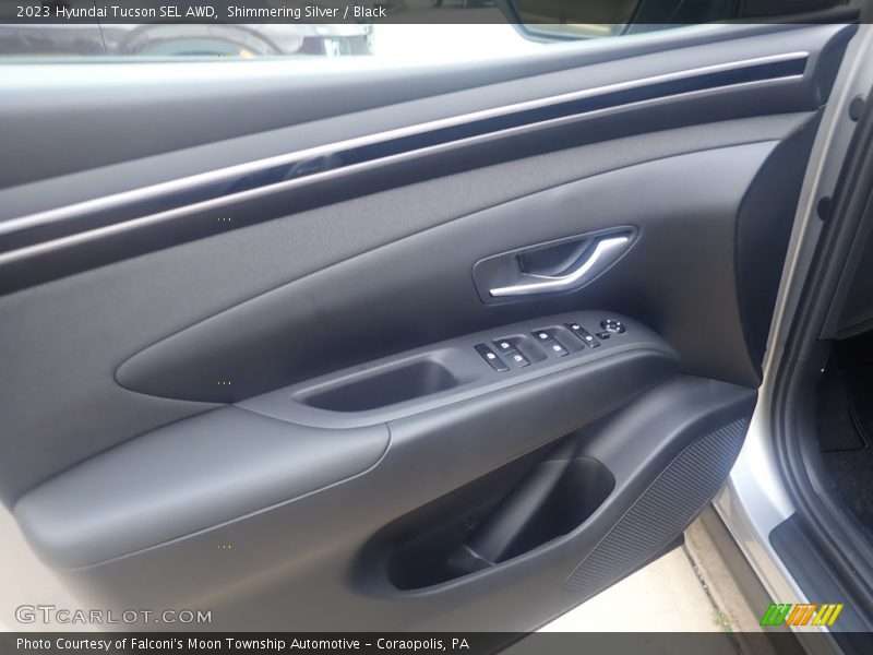 Shimmering Silver / Black 2023 Hyundai Tucson SEL AWD