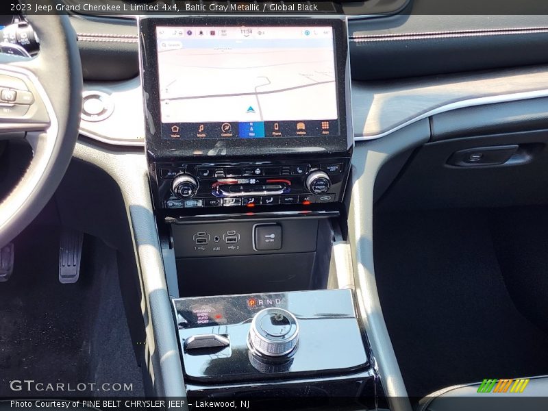 Baltic Gray Metallic / Global Black 2023 Jeep Grand Cherokee L Limited 4x4