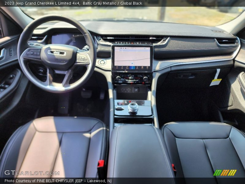 Baltic Gray Metallic / Global Black 2023 Jeep Grand Cherokee L Limited 4x4