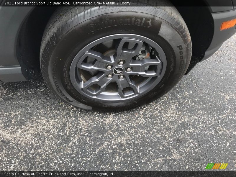 Carbonized Gray Metallic / Ebony 2021 Ford Bronco Sport Big Bend 4x4