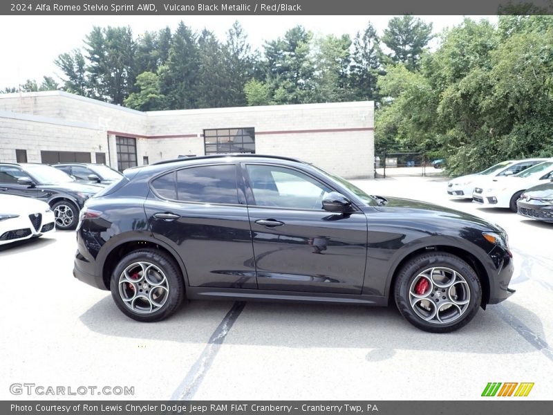  2024 Stelvio Sprint AWD Vulcano Black Metallic