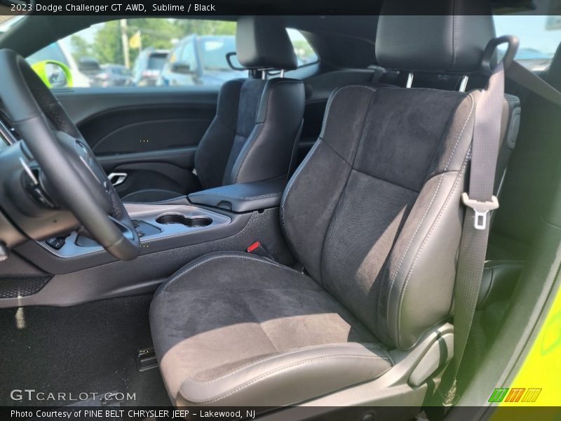 Front Seat of 2023 Challenger GT AWD