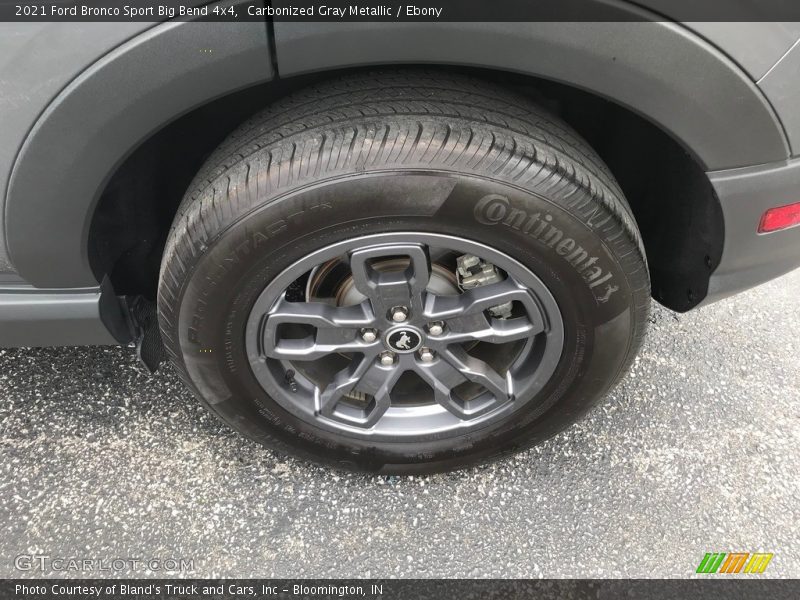 Carbonized Gray Metallic / Ebony 2021 Ford Bronco Sport Big Bend 4x4