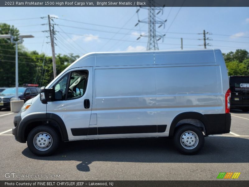  2023 ProMaster 1500 High Roof Cargo Van Bright Silver Metallic