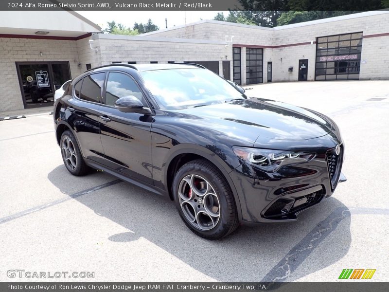 Front 3/4 View of 2024 Stelvio Sprint AWD