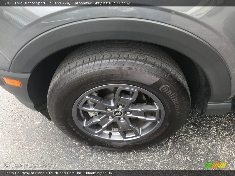 Carbonized Gray Metallic / Ebony 2021 Ford Bronco Sport Big Bend 4x4