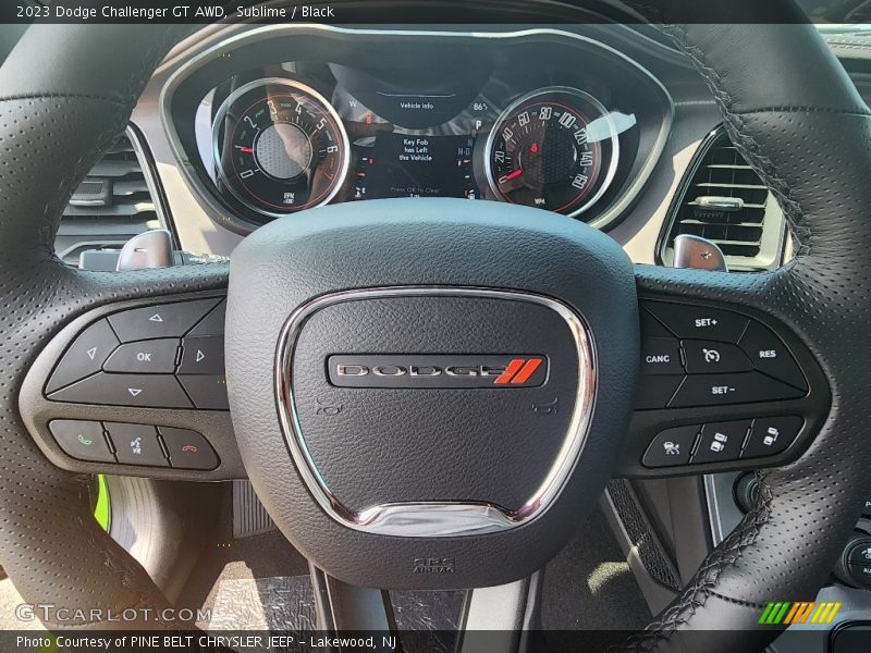  2023 Challenger GT AWD Steering Wheel
