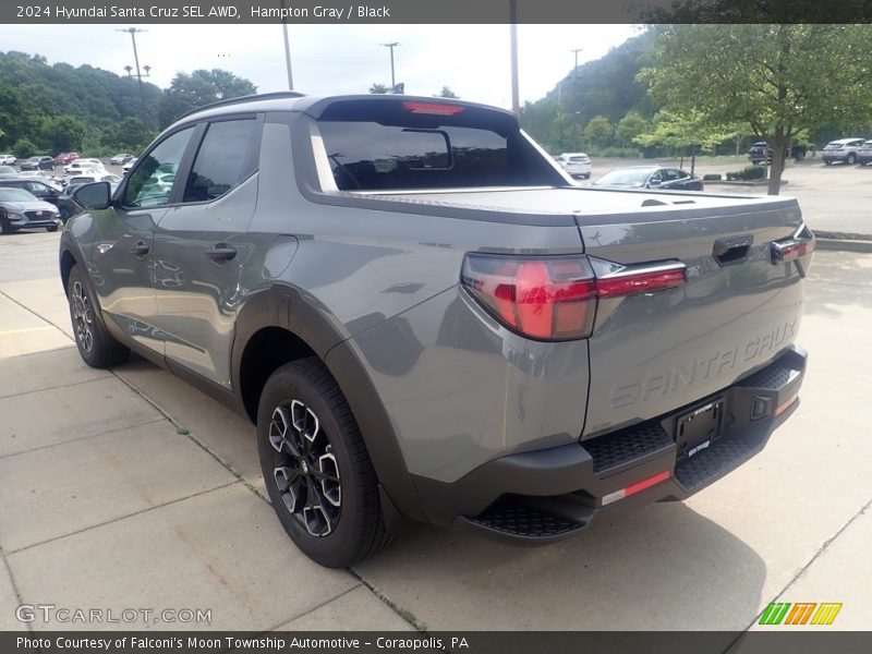 Hampton Gray / Black 2024 Hyundai Santa Cruz SEL AWD