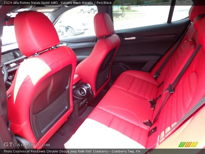 Rear Seat of 2024 Stelvio Sprint AWD