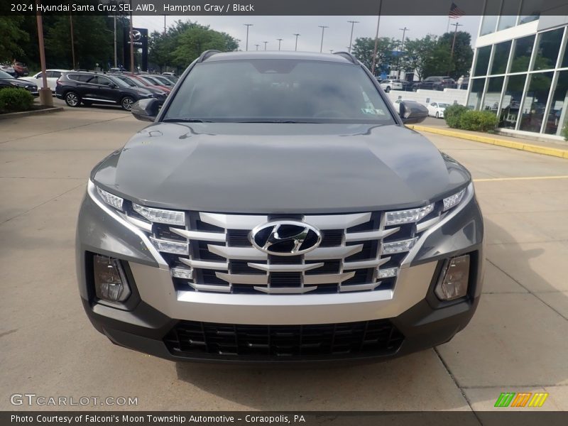 Hampton Gray / Black 2024 Hyundai Santa Cruz SEL AWD