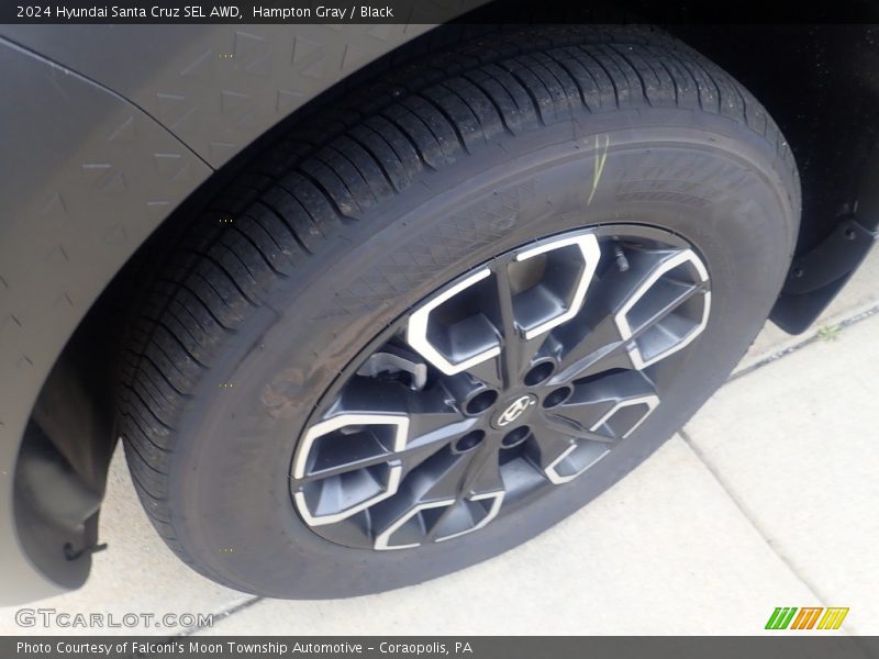 Hampton Gray / Black 2024 Hyundai Santa Cruz SEL AWD