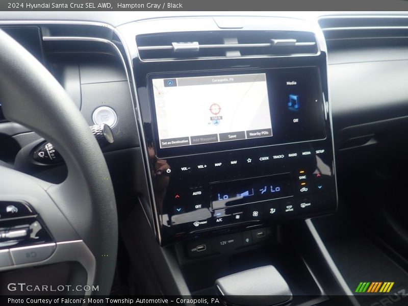 Hampton Gray / Black 2024 Hyundai Santa Cruz SEL AWD