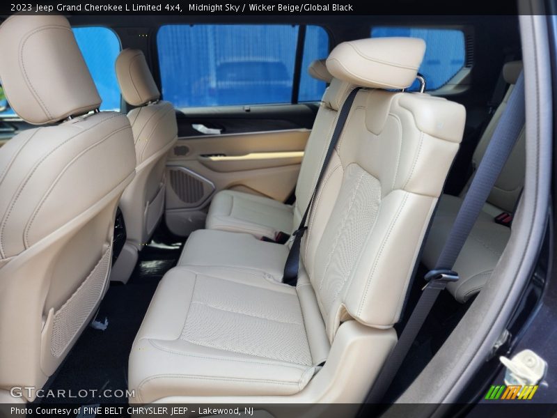 Rear Seat of 2023 Grand Cherokee L Limited 4x4