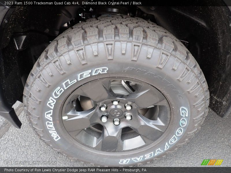 Diamond Black Crystal Pearl / Black 2023 Ram 1500 Tradesman Quad Cab 4x4