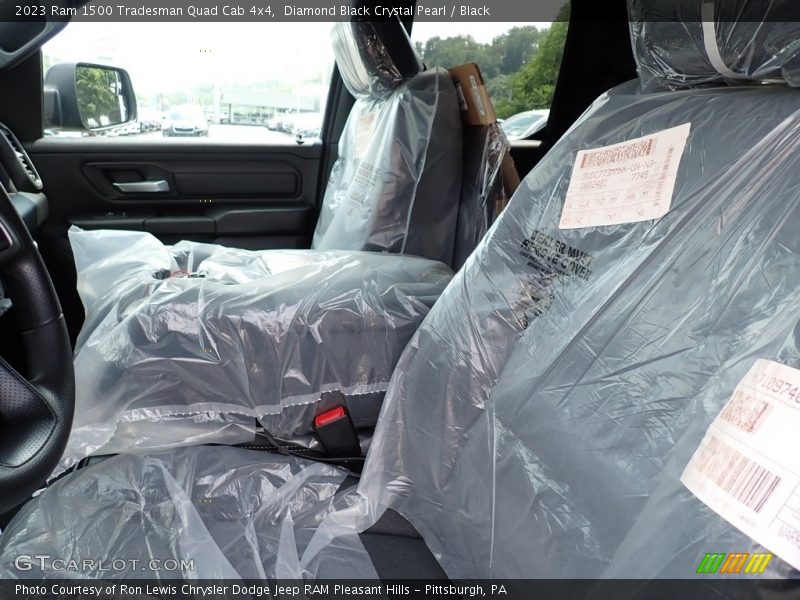 Diamond Black Crystal Pearl / Black 2023 Ram 1500 Tradesman Quad Cab 4x4