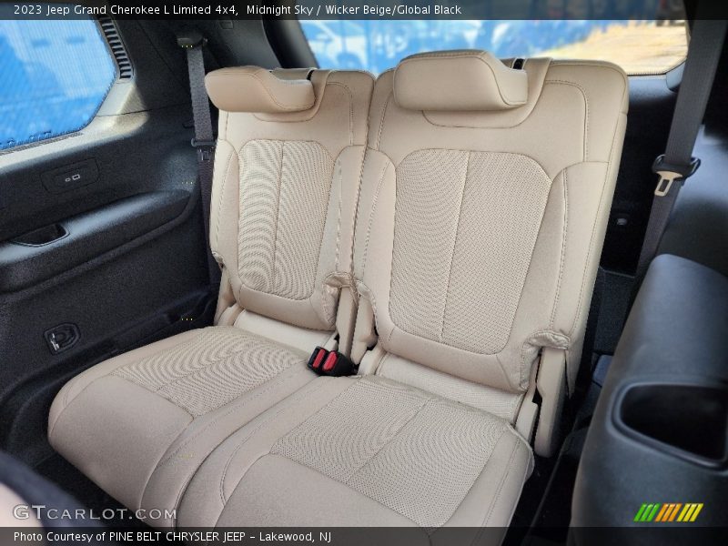 Rear Seat of 2023 Grand Cherokee L Limited 4x4