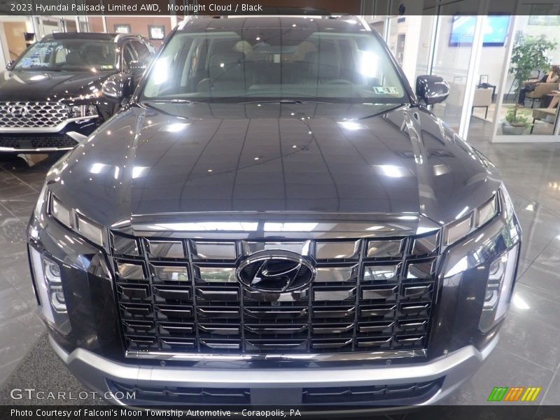 Moonlight Cloud / Black 2023 Hyundai Palisade Limited AWD