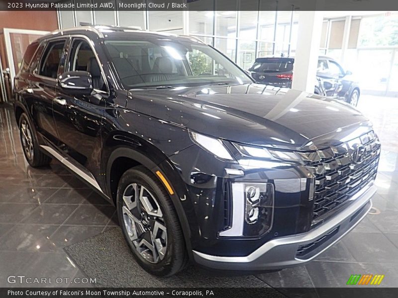 Moonlight Cloud / Black 2023 Hyundai Palisade Limited AWD