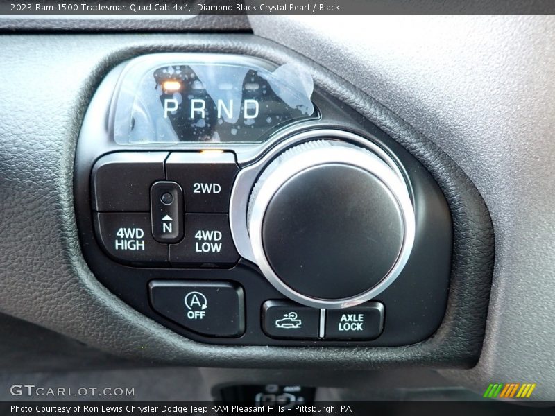 Diamond Black Crystal Pearl / Black 2023 Ram 1500 Tradesman Quad Cab 4x4