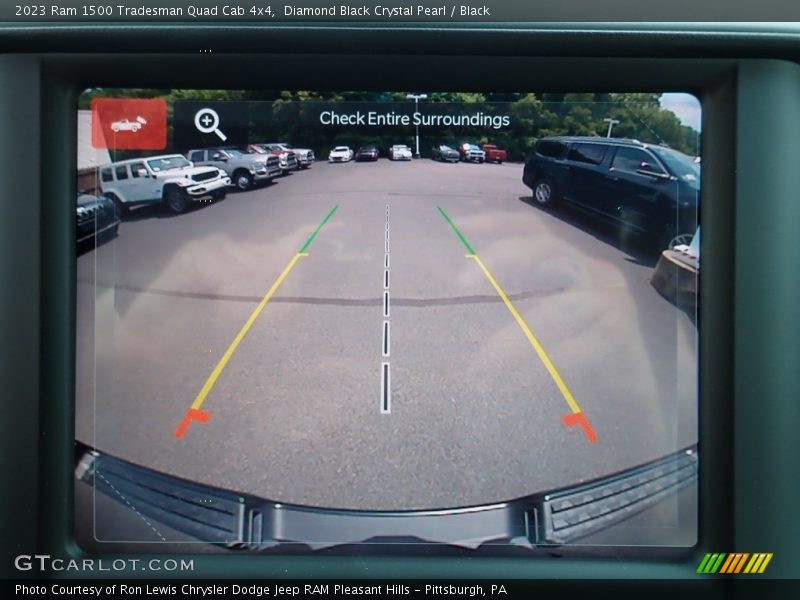Diamond Black Crystal Pearl / Black 2023 Ram 1500 Tradesman Quad Cab 4x4