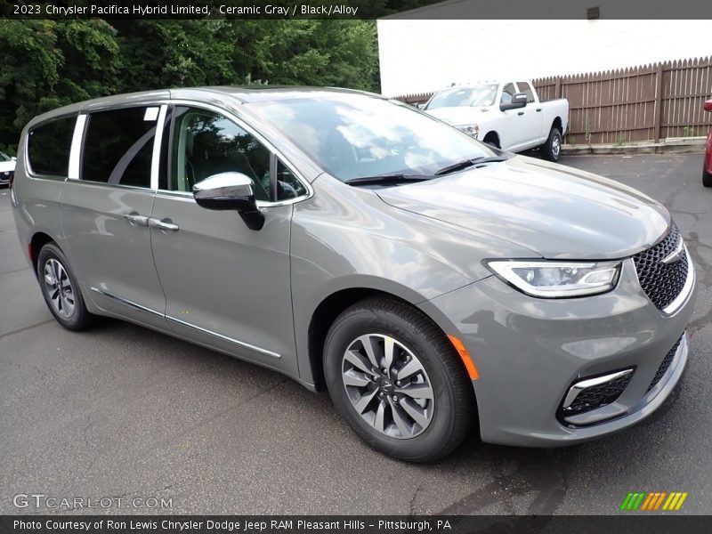 Ceramic Gray / Black/Alloy 2023 Chrysler Pacifica Hybrid Limited