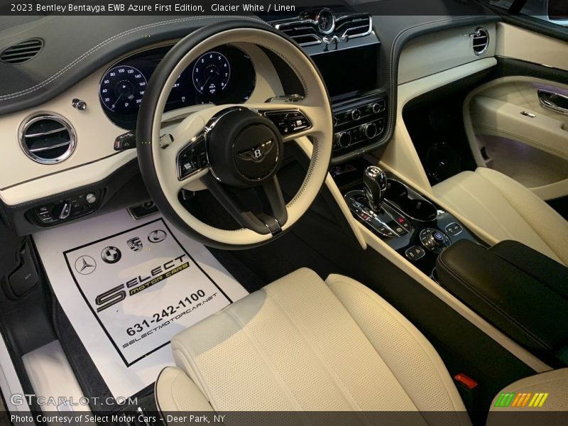  2023 Bentayga EWB Azure First Edition Linen Interior