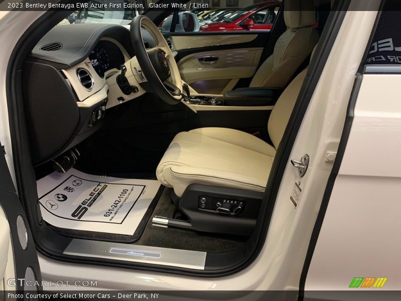 Front Seat of 2023 Bentayga EWB Azure First Edition