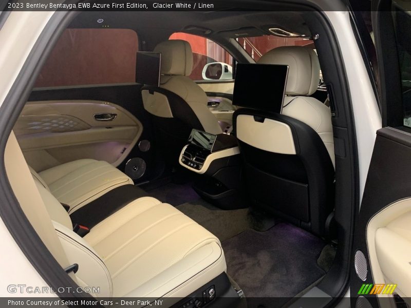 Rear Seat of 2023 Bentayga EWB Azure First Edition