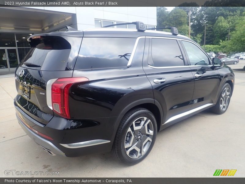Abyss Black Pearl / Black 2023 Hyundai Palisade Limited AWD