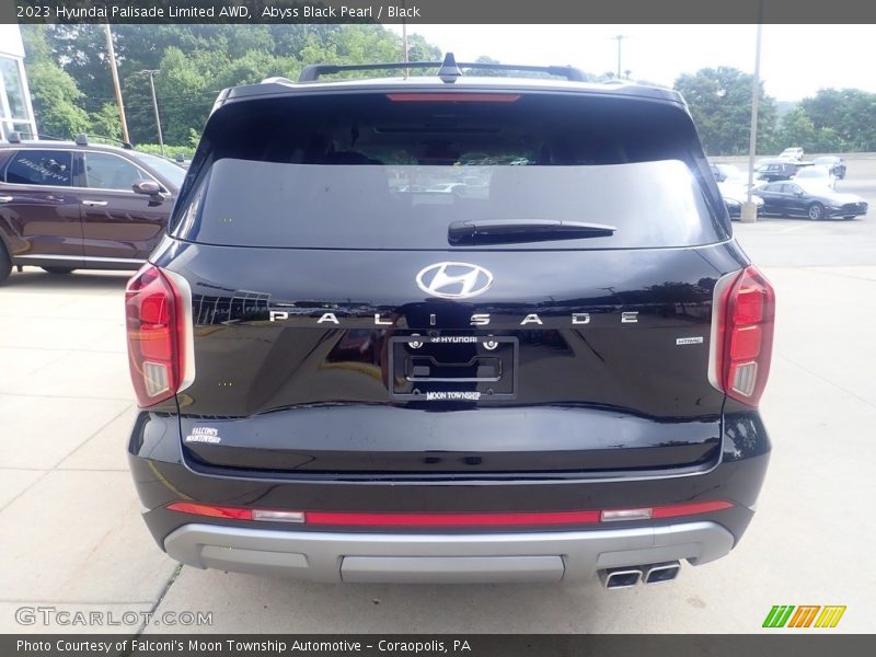 Abyss Black Pearl / Black 2023 Hyundai Palisade Limited AWD