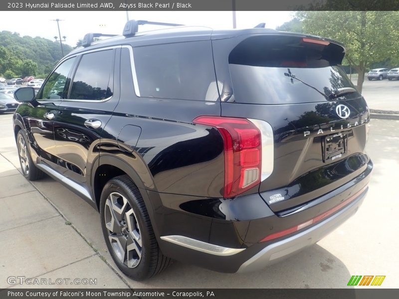 Abyss Black Pearl / Black 2023 Hyundai Palisade Limited AWD