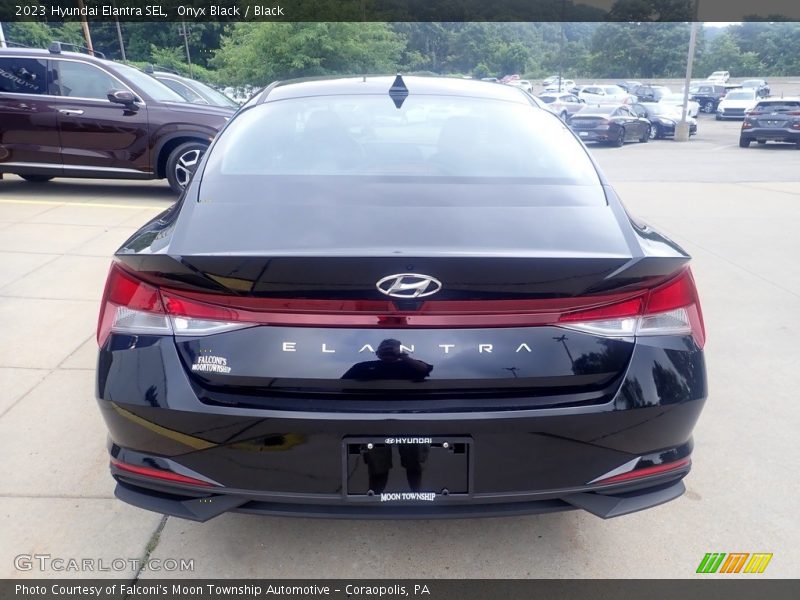 Onyx Black / Black 2023 Hyundai Elantra SEL