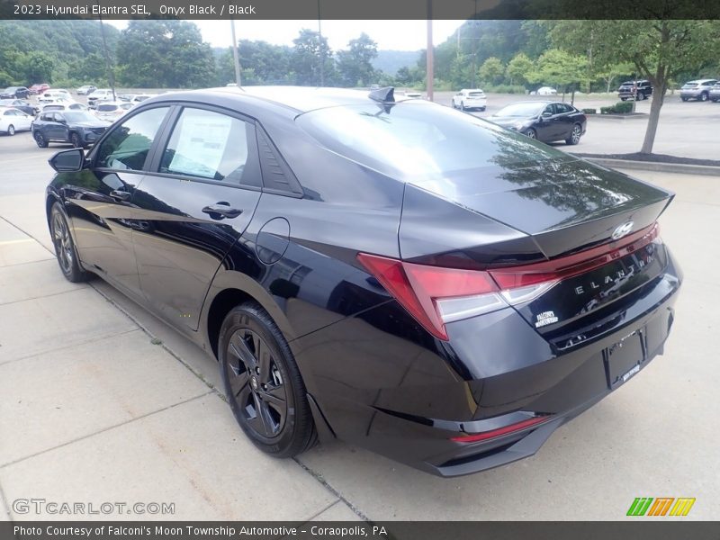 Onyx Black / Black 2023 Hyundai Elantra SEL