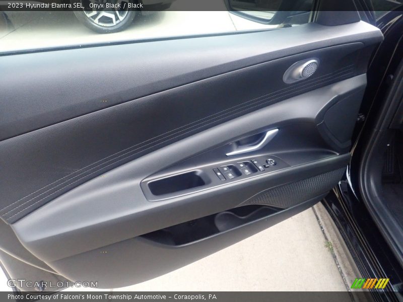 Onyx Black / Black 2023 Hyundai Elantra SEL
