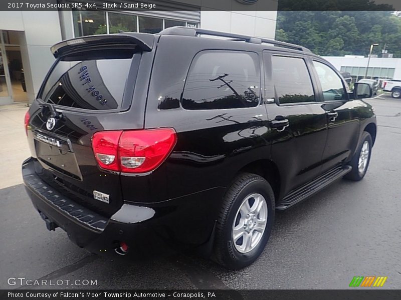 Black / Sand Beige 2017 Toyota Sequoia SR5 4x4