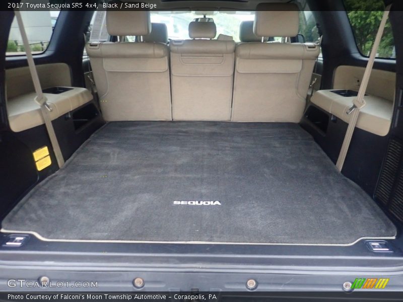  2017 Sequoia SR5 4x4 Trunk