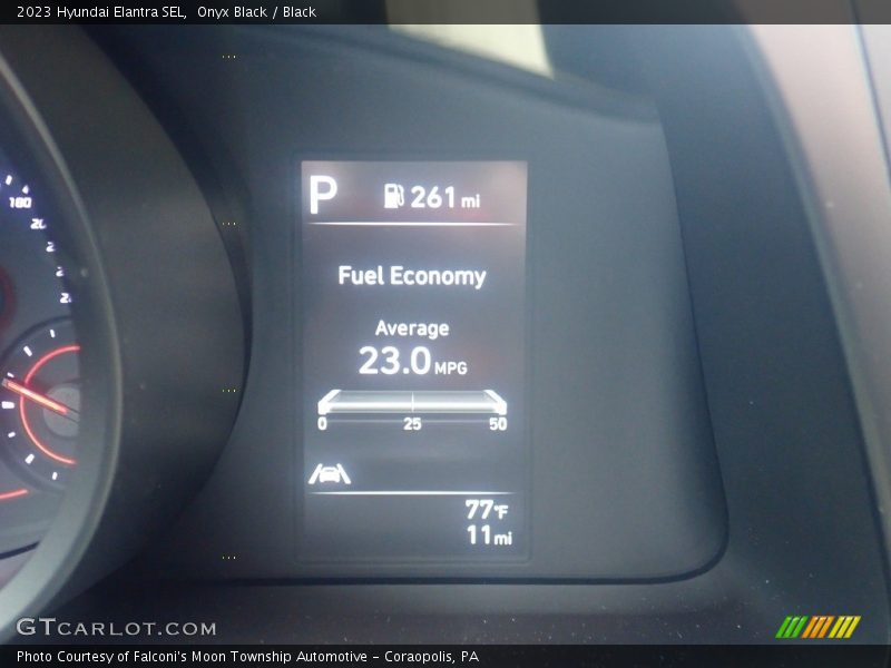 Onyx Black / Black 2023 Hyundai Elantra SEL