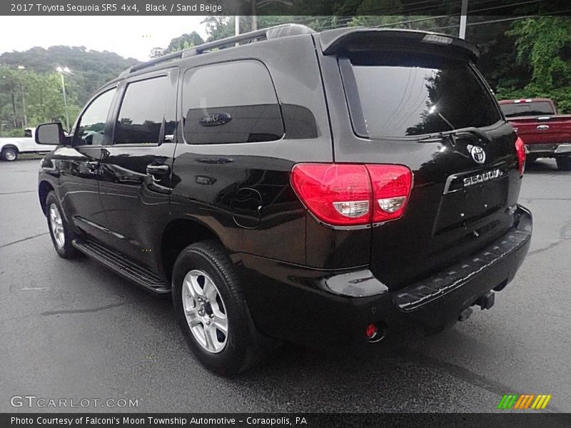 Black / Sand Beige 2017 Toyota Sequoia SR5 4x4