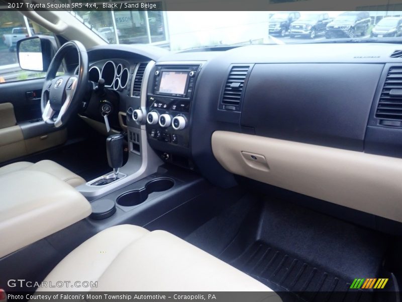 Dashboard of 2017 Sequoia SR5 4x4