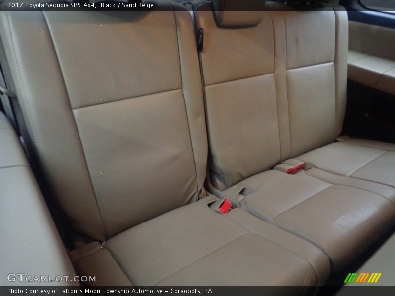 Black / Sand Beige 2017 Toyota Sequoia SR5 4x4