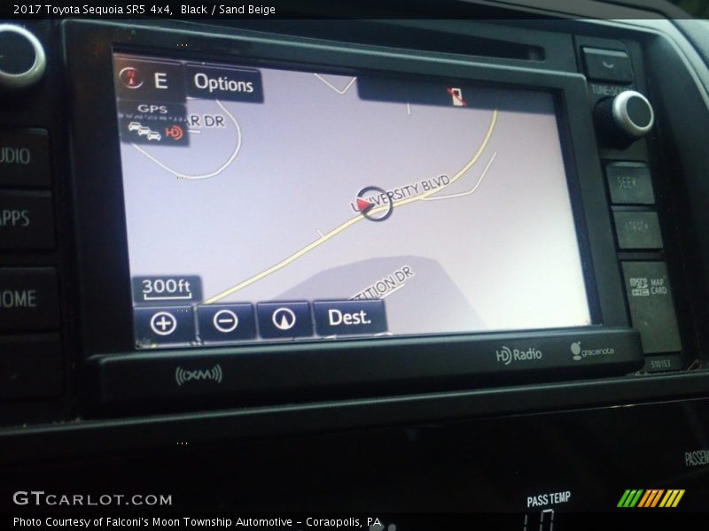Black / Sand Beige 2017 Toyota Sequoia SR5 4x4