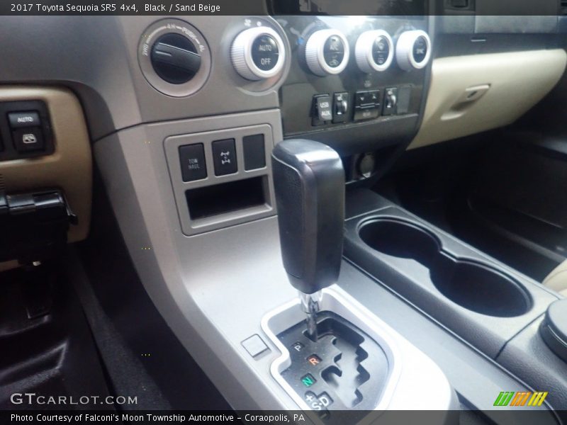 Black / Sand Beige 2017 Toyota Sequoia SR5 4x4