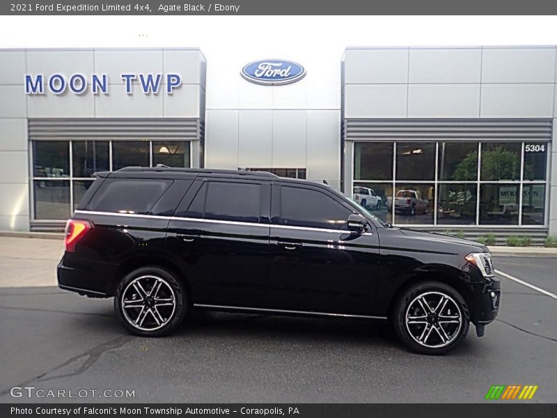 Agate Black / Ebony 2021 Ford Expedition Limited 4x4