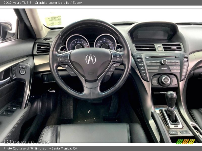 Dashboard of 2012 TL 3.5