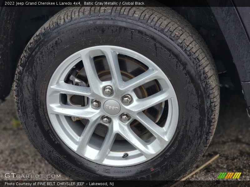 Baltic Gray Metallic / Global Black 2022 Jeep Grand Cherokee L Laredo 4x4